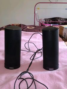 DELL AX210 USB 2.0 Portable Laptop/Desktop Speaker (Black 2.0 Channel)