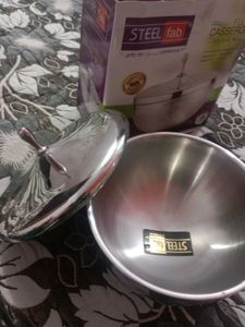 Steel Fab Flora Casserole Double Wall - New!