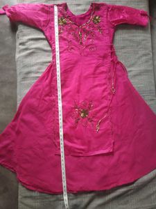 Womens Pink Kurti