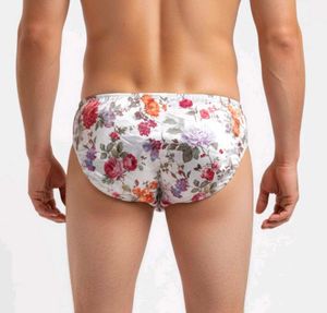 Unisex Floral Print Briefs