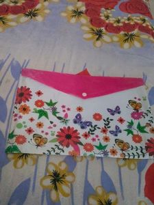 Floral Butterfly File Folder