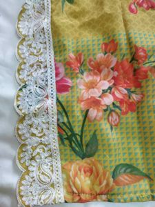 Floral Embroidered Indian Suit