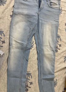 Light Wash Denim Jeans