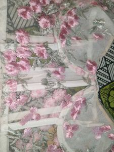 Floral Applique Lingerie Set
