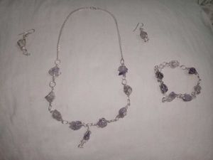Beautiful purple necklace