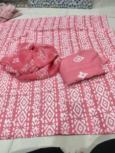 bandhani printed synthetic crepe suit sale