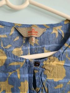 Floral Print Kurta