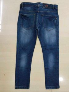 Dark Blue Denim Jeans