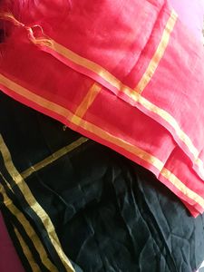 Combo Of 4 New And Unused Chanderi Dupattas