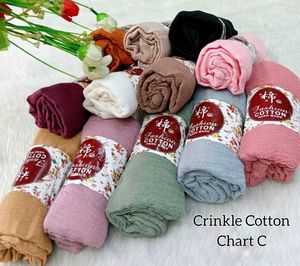 Crinkle Cotton Hijab