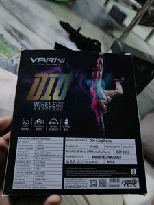 VARNI DIO  WIRELESS BLUETOOTH EARPHONE