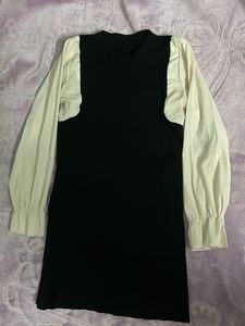 Black And White Mini Dress