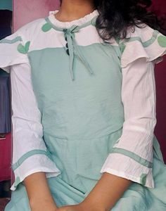 Cute Green Polka Dot Dress