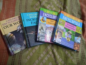 Set Of 4 Encyclopedia