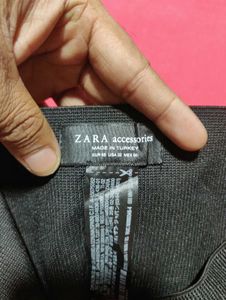 ZARA Accessories Black Elastic Corset Belt