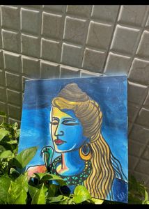 Handmade Shivji Painting