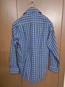 Mentor&#39;s Men&#39;s Blue Checkered Shirt | 42