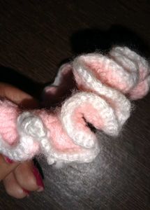 Pack of 2 Handmade Crochet Hair Scrunchies