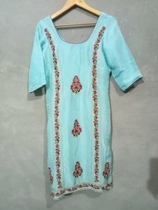 Sky Blue Salwar Suit