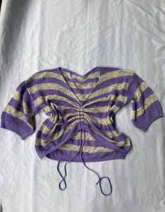 Striped Knit Top