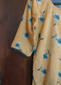 Floral Print Kurti Dress