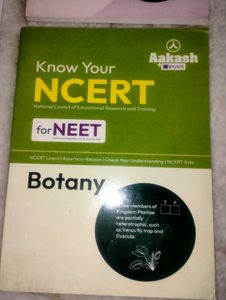 AKASH Byju&#39;s  KNOW YOUR NCERT FOR NEET