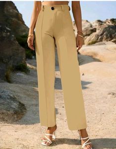 Elegant High-Waisted Flare Pants