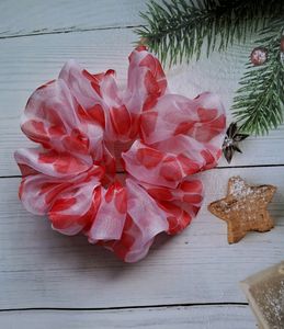 Valentine Day Special Organza Scrunchie