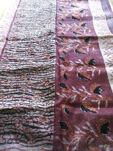 Floral Embroidered Saree