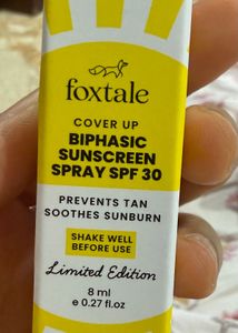 Foxtale Sunscreen Spray SPF 30