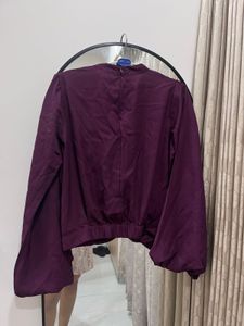PLUSS Embellished High Neck Top