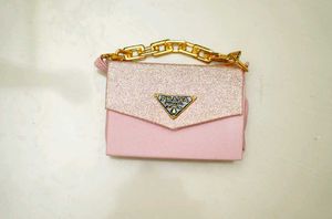 Beautiful Pink 🩷 Glitter Sling Bag