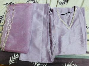 999 Fixed New Lavender Kurta Set