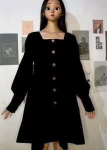 Black Velvet Dress