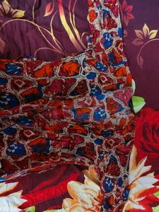 Patterned Casual Dress