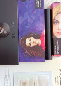 Sugar Cosmetics Face Palette And Mascara