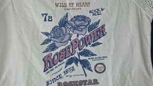 Rose Power Graphic Tee