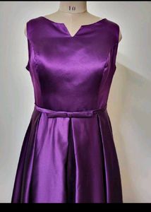 Elegant Purple Dress