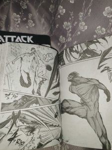 ATTACK ON TITAN MANGA volume 1&amp;2