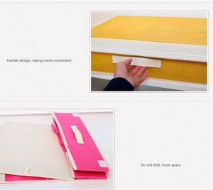 Fabric Multicompartment Foldable Storage Bag