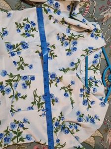 Floral Print Peplum Top