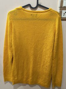 Yellow Knit Sweater