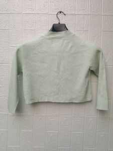 New with tag korean Mint Green Cardigan