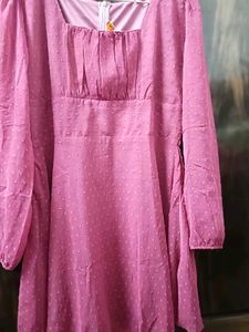 Pink XL Mini Dress
