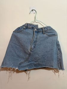 Denim Mini Skirt