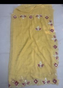 Elegant Yellow Saree