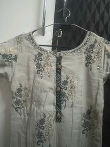 Floral Print Kurta
