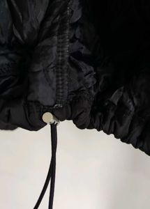 Stylish Black Quilted Jacket