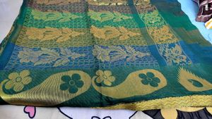 Elegant Green Saree