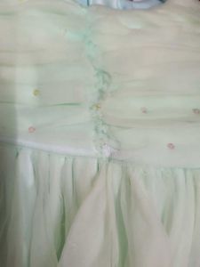 Girls Light Green Dress
